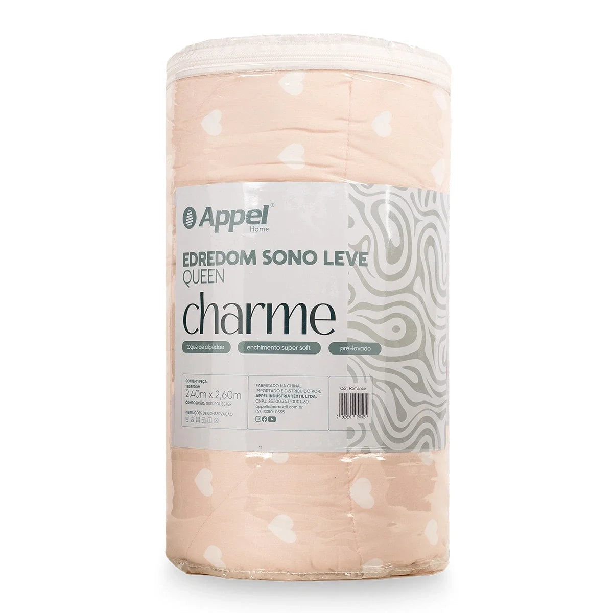 Edredom King Charme Sono Leve Appel Home Romance